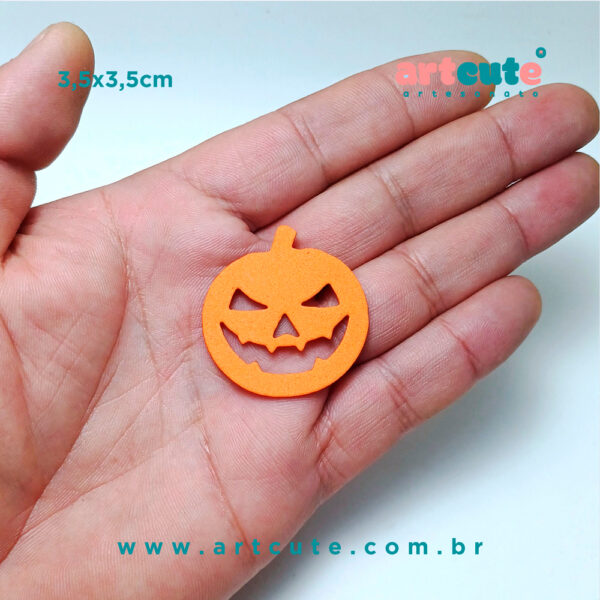 Abobora Aplique Halloween em EVA. Pacote com 50un - Image 2