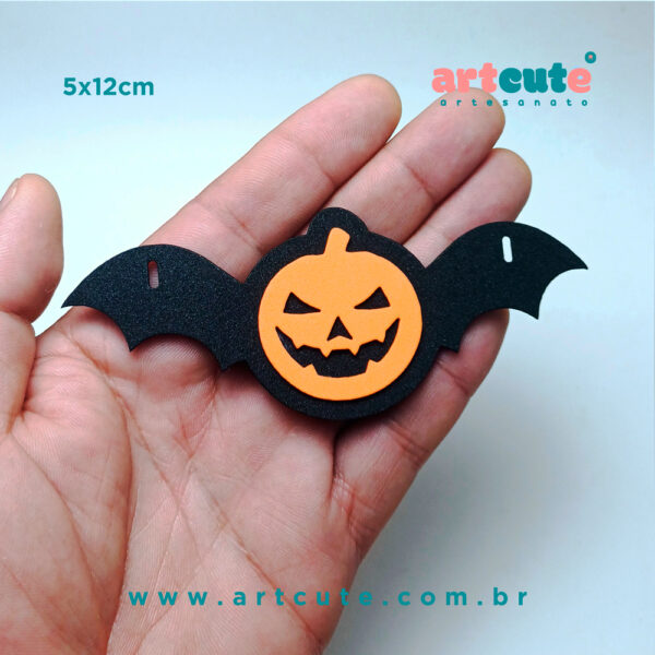 Gravatinha Pet Halloween Morcego em EVA. Pacote com 50un. - Image 2