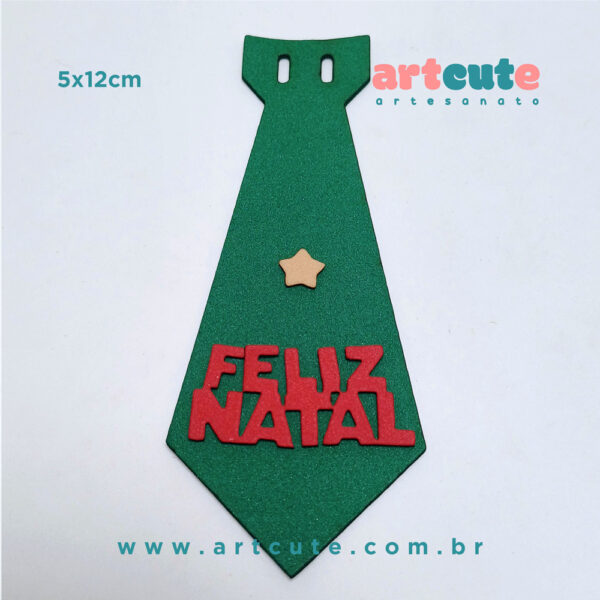 Gravatinha Lacinho Pet Natal em EVA Sortidas. Pacote com 50un. - Image 4